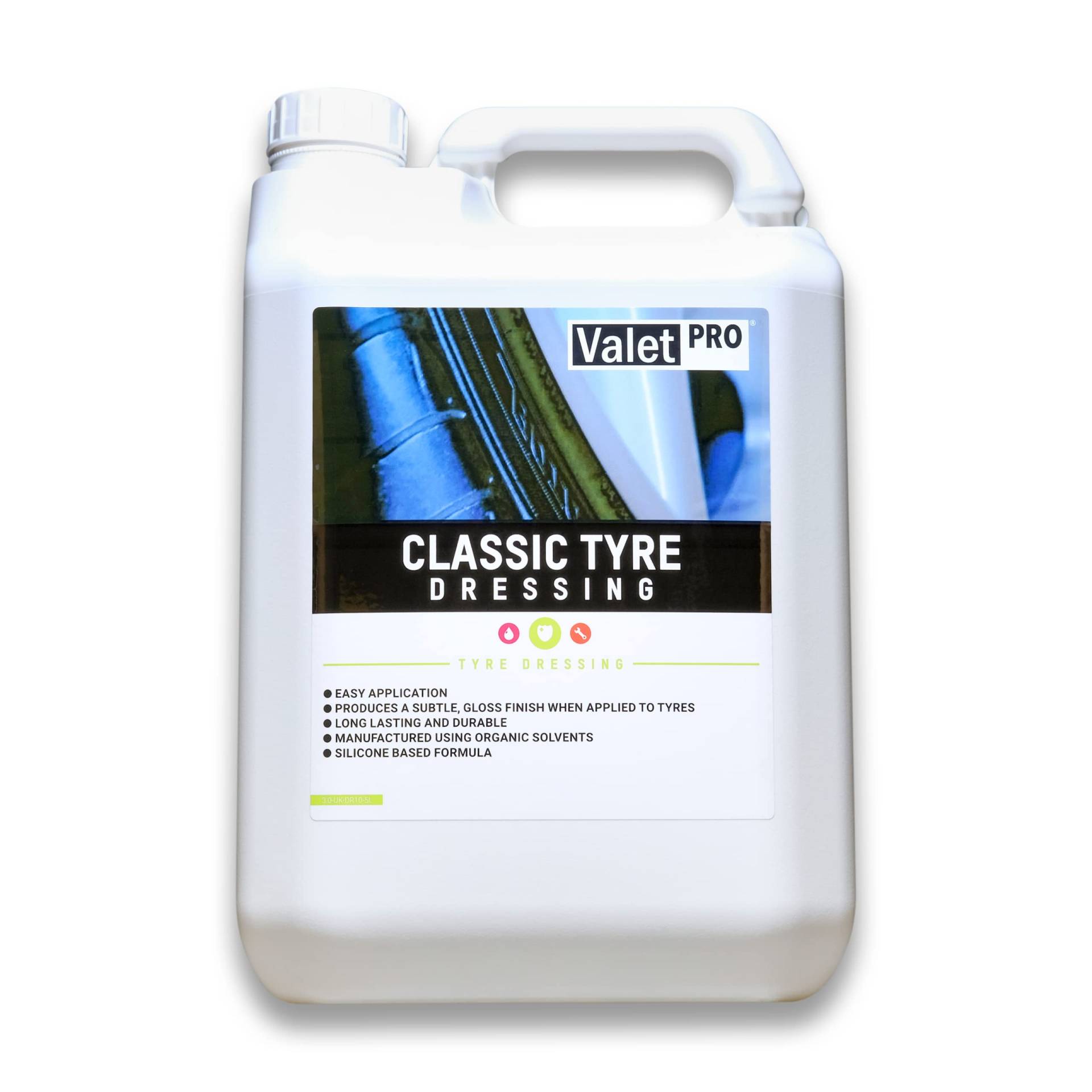 ValetPRO - Classic Tyre Dressing - Reifendressing für langanhaltende Reifenpflege - 5L von ValetPRO