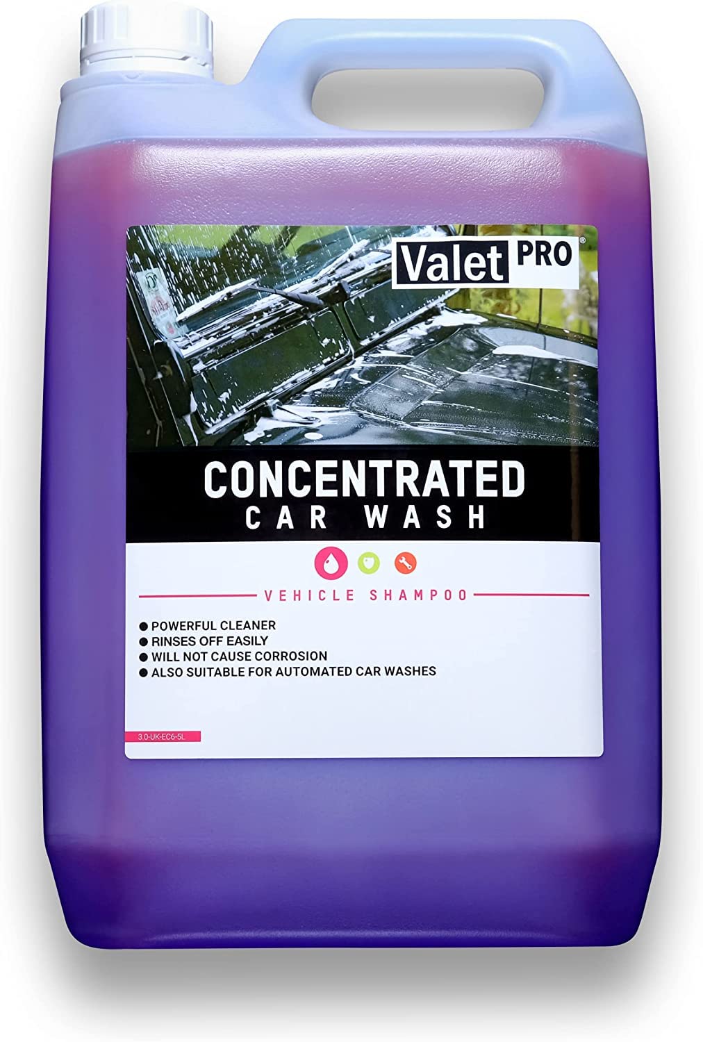 ValetPro Concentrated Car Shampoo 5 Liter Autoshampoo PH Neutral Hochkonzentriert von ValetPRO