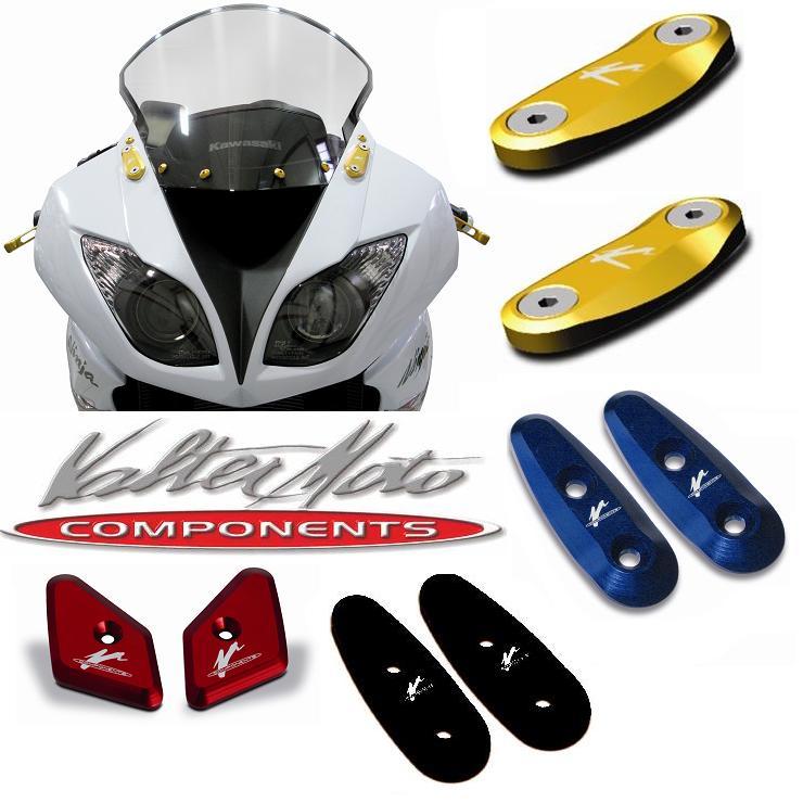 Spiegel Abdeckung Verkleidung ValterMoto Alu Honda CBR 1000 RR Fireblade Bj. 2004-2007 SC57 von ValterMoto