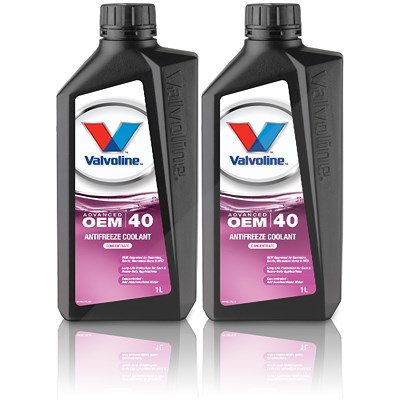 Valvoline 2x 1 L OEM ADVANCED AFC 40 (G12++) von Valvoline