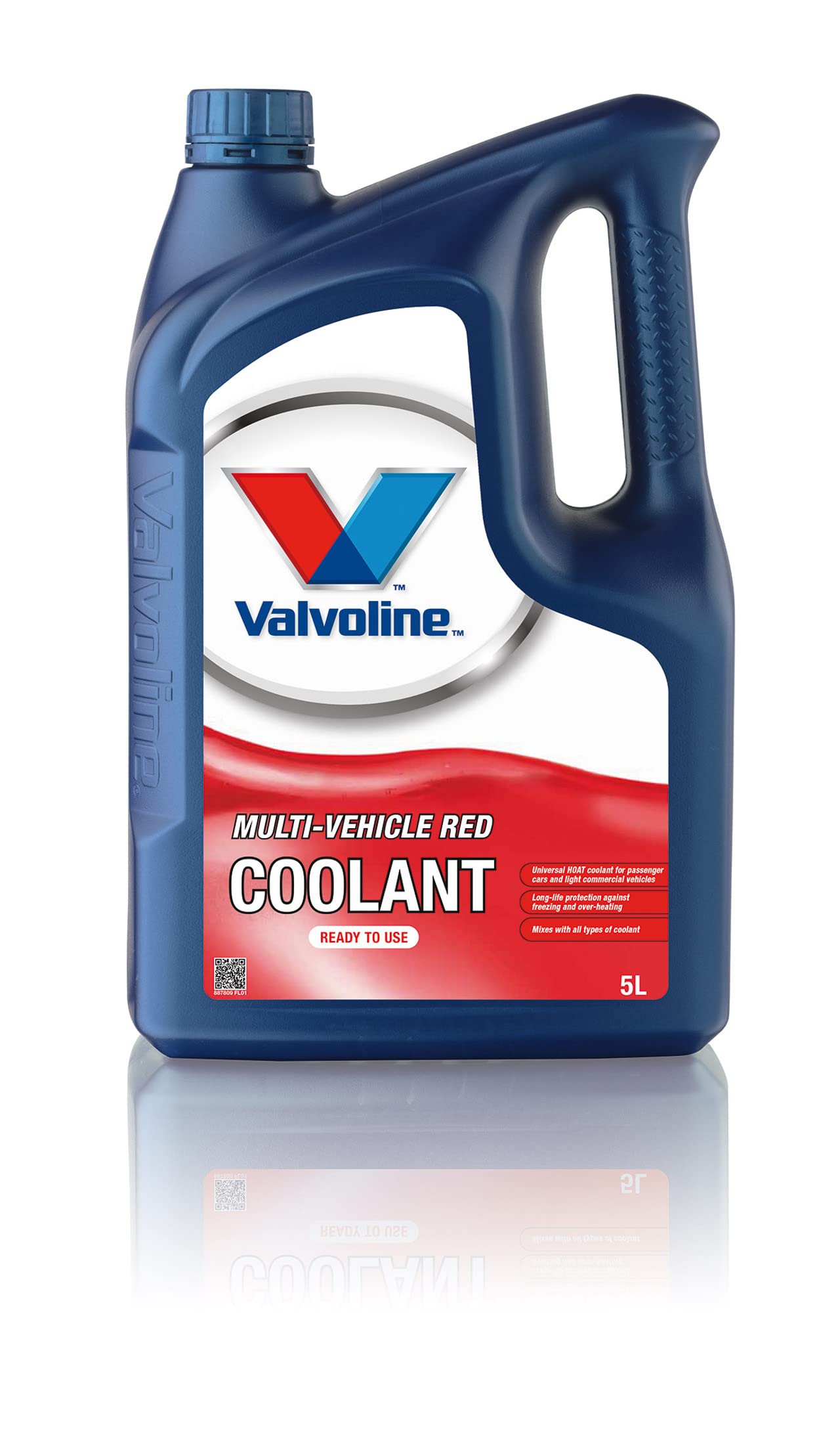 MULTI-VEHICLE RED COOLANT RTU 5 Liter von Valvoline