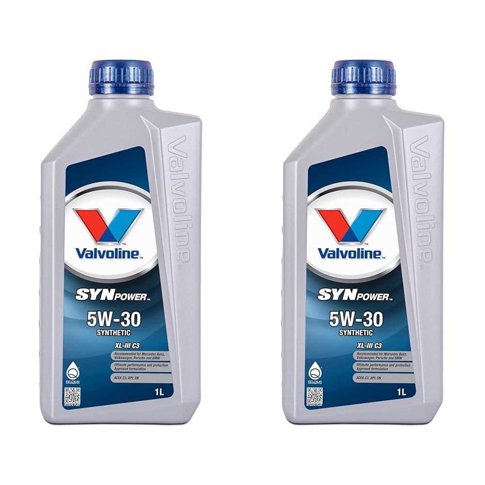 SYNPOWER XL-III C3 5W30 1 Liter, andere (Packung mit 2) von Valvoline