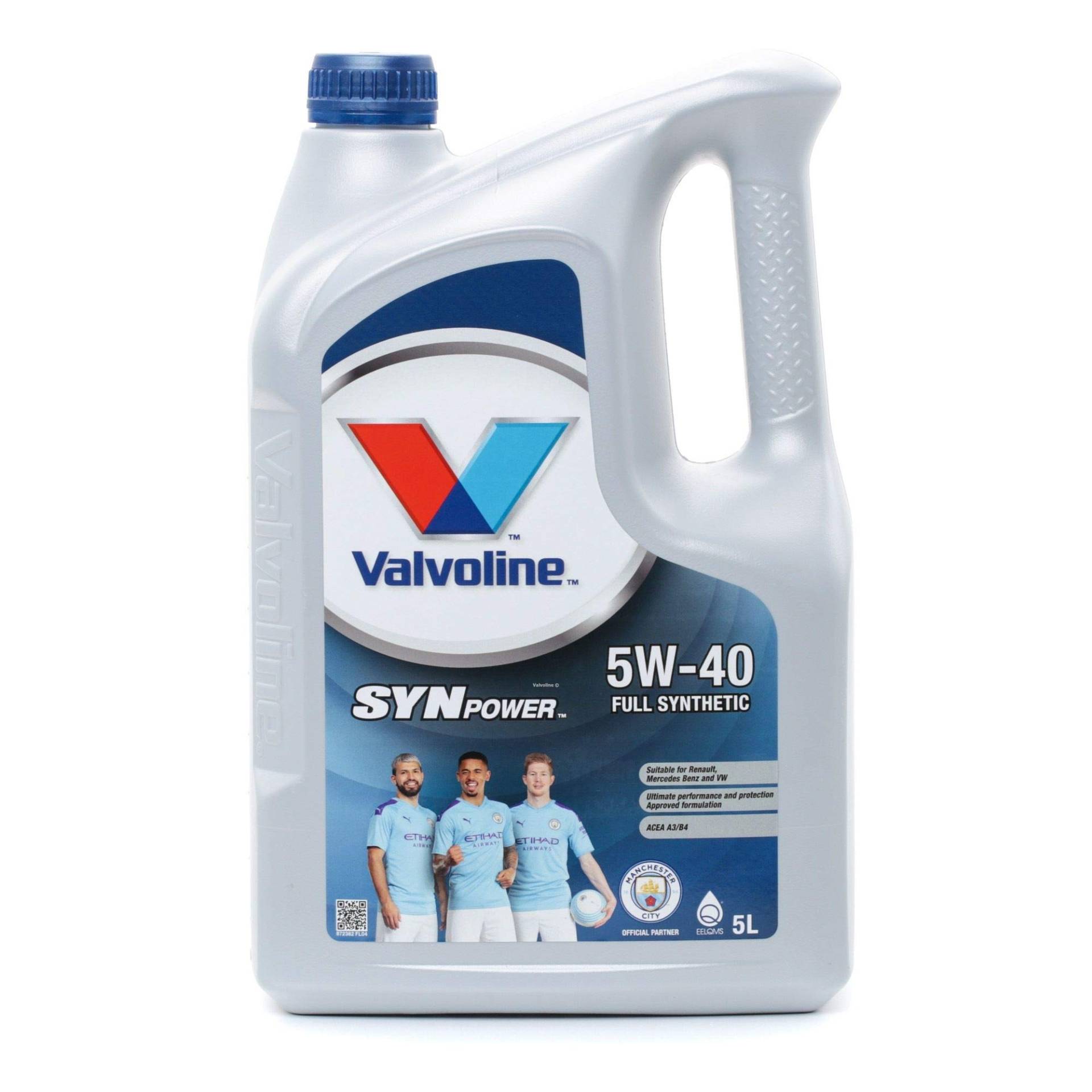 Valvoline Motoröl Synpower 5W-40 Synthetic Motorenöl Motor Oil Schmieröl 5L von Valvoline