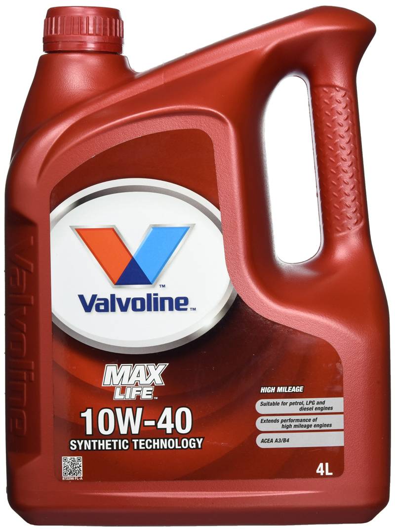 Valvoline 706348 Maxlife SAE 10W-40 4L von Valvoline