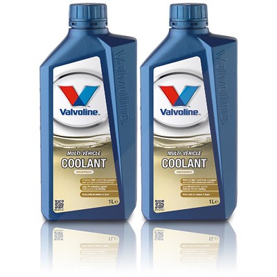 Valvoline 2x 1 L MULTIVEHICLE COOLANT (G11,G12,G12+,G12++,G13) von Valvoline