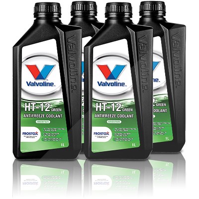 Valvoline 4x 1 L Kühlmittel HT-12 AFC GREEN (G12 EVO) von Valvoline