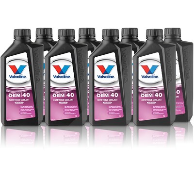 Valvoline 8x 1 L OEM ADVANCED AFC 40 (G12++) von Valvoline