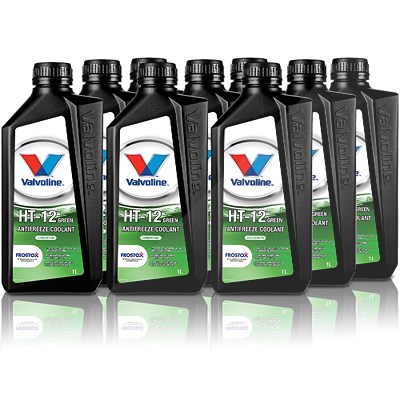 Valvoline 9x 1 L Kühlmittel HT-12 AFC GREEN (G12 EVO) von Valvoline