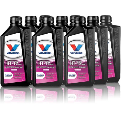 Valvoline 9x 1 L Kühlmittel HT-12 AFC PINK (G12 EVO) von Valvoline