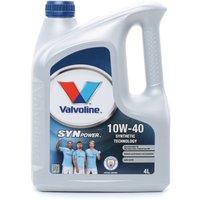 Valvoline Motoröl 10W-40, Inhalt: 4l, Synthetiköl 872260 von Valvoline