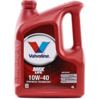 Valvoline Motoröl 10W-40, Inhalt: 4l, Teilsynthetiköl 872296 von Valvoline