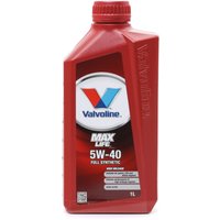 Valvoline Motoröl 5W-40, Inhalt: 1l, Synthetiköl 872363 von Valvoline