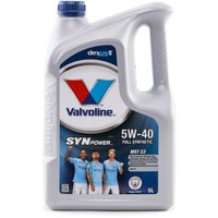 Valvoline Motoröl 5W-40, Inhalt: 5l 872386 von Valvoline