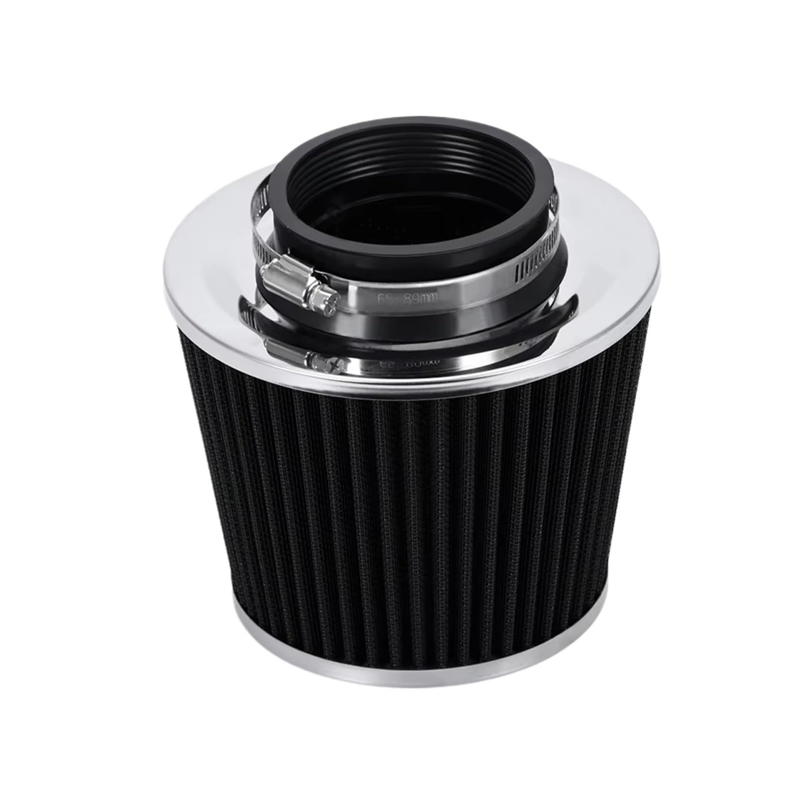 Auto Lufteinlässe Rohrsatz Mit Luftfilterkegel JR-AIT28 + IMK14 Universal 3" 76 Mm Luftfilter Und Kaltluftansaugrohr Turbo-Induktion Auto Ansaugrohr(Black A) von Vamhhx