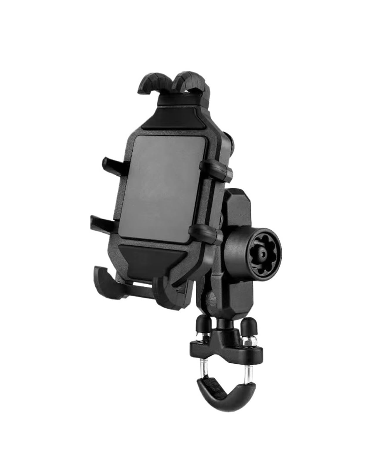 Motorrad GPS Halterung Für 4-7 Zoll Telefon Motorrad Drahtlose Lade Telefon Halter Cradle 3,0 Schnell Für Ladegerät GPS Moto Unterstützung Handy Lenker Halterung Navigations Halterung(Uncharge - handl von Vamhhx