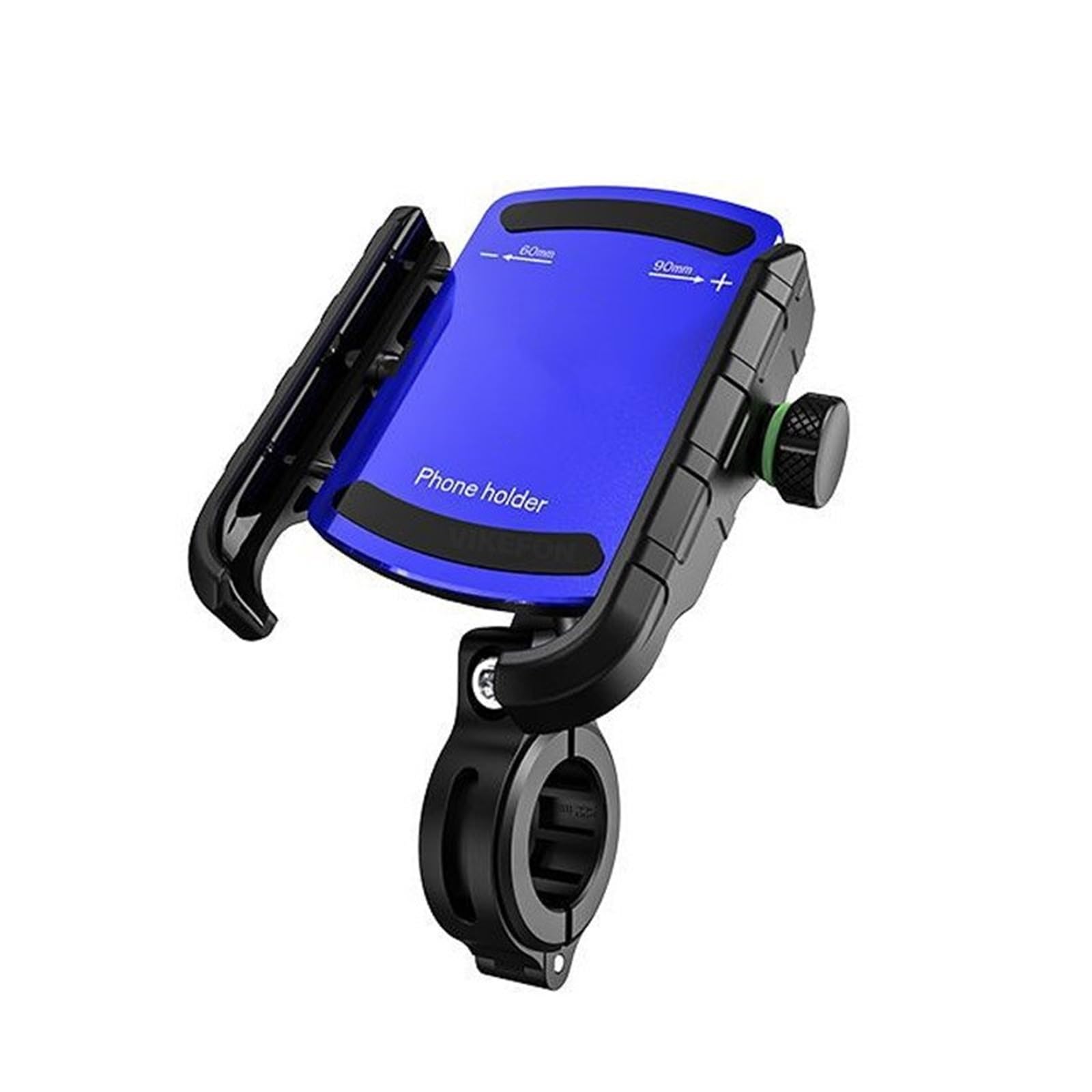 Motorrad GPS Halterung Für Handys Aluminium Legierung Fahrrad Smartphone Ständer 360 ° Rotation Fahrrad Motorrad Telefon Halter Radfahren Navigation Halterung Navigations Halterung(Dark Blue) von Vamhhx