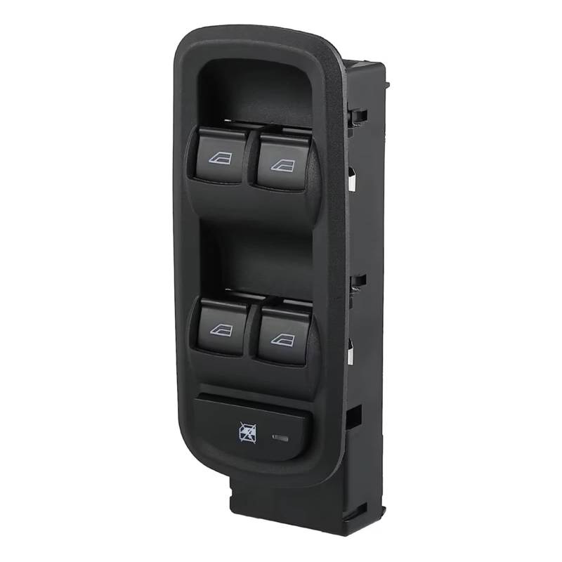 Schalter Fensterheber Power Fenster Control Schalter Taste 8A6T-14A132-CC Für Ford Für Fiesta 2011-2013 Links Vorne Fahrerseite Tür Verriegelung Taste Schlüssel Auto Fensterheber Schalter von Vamhhx