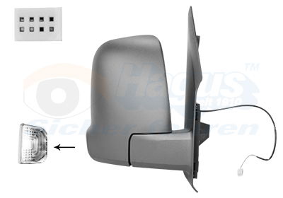 Außenspiegel rechts Van Wezel 2973802 von Van Wezel