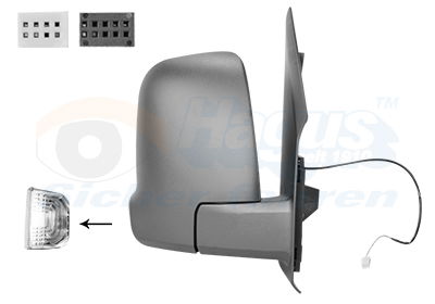 Außenspiegel rechts Van Wezel 2973808 von Van Wezel