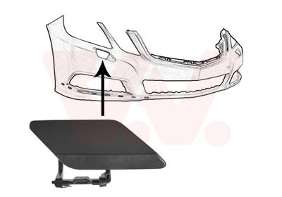 Blende, Stoßfänger vorne rechts Van Wezel 3044484 von Van Wezel
