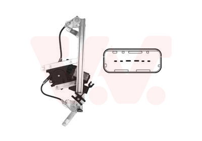 Fensterheber hinten rechts Van Wezel 4328266 von Van Wezel