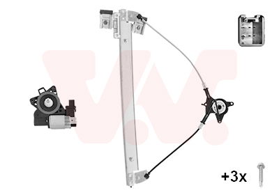 Fensterheber vorne rechts Van Wezel 2740264 von Van Wezel