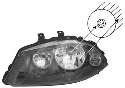 Hauptscheinwerfer links Van Wezel 4917963 von Van Wezel