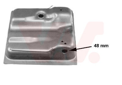 Kraftstoffbehälter Van Wezel 5870083 von Van Wezel