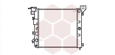 Kühler, Motorkühlung Van Wezel 13002018 von Van Wezel