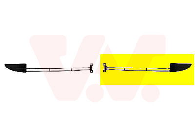 Kühlergitter links unten Van Wezel 3010505 von Van Wezel