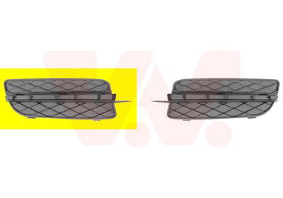 Lüftungsgitter, Stoßfänger vorne rechts Van Wezel 0687592 von Van Wezel
