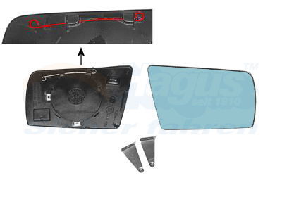 Spiegelglas, Außenspiegel rechts Van Wezel 3030834 von Van Wezel