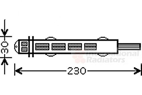 VAN WEZEL 1700D315 Trockner, Klimaanlage von Van Wezel