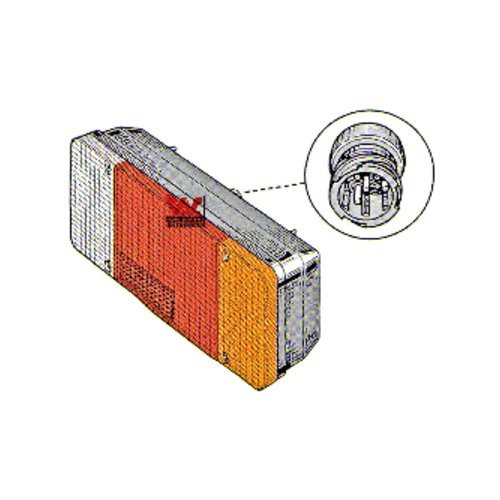 VAN WEZEL 2813926 Heckleuchte von Van Wezel