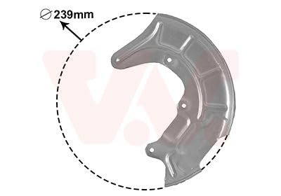 VAN WEZEL 5817371 Verstärkung Stossfänger von Van Wezel