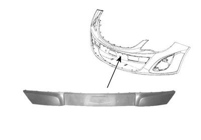 Van Wezel 3752580 Blende, Stoßfänger von Van Wezel