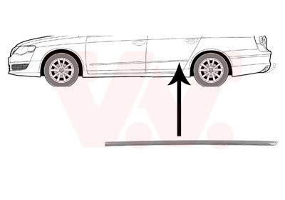 Van Wezel 5839405 Zier-/Schutzleiste, Tür von Van Wezel