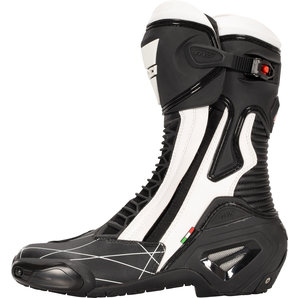 Vanucci RV6 Performance Racing Stiefel Schwarz Weiss von Vanucci