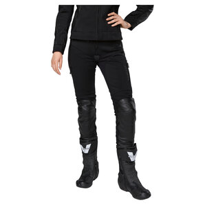 Vanucci VST-1 Damen Lederkombihose Schwarz von Vanucci