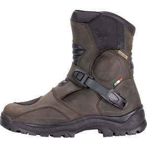 Vanucci VTB 19 Motorradstiefel Braun Schwarz von Vanucci