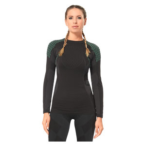 Vanucci VXU-6 Seamless Funktionsshirt Damen Schwarz Grün von Vanucci