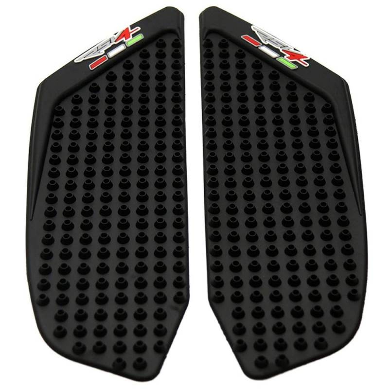 Vaorwne Motorrad Schutz Anti Rutsch Tank Pad Aufkleber Gas Knie Grip Traktion Seite Aufkleber für Aprilia RSV4 2010-2017 von Vaorwne