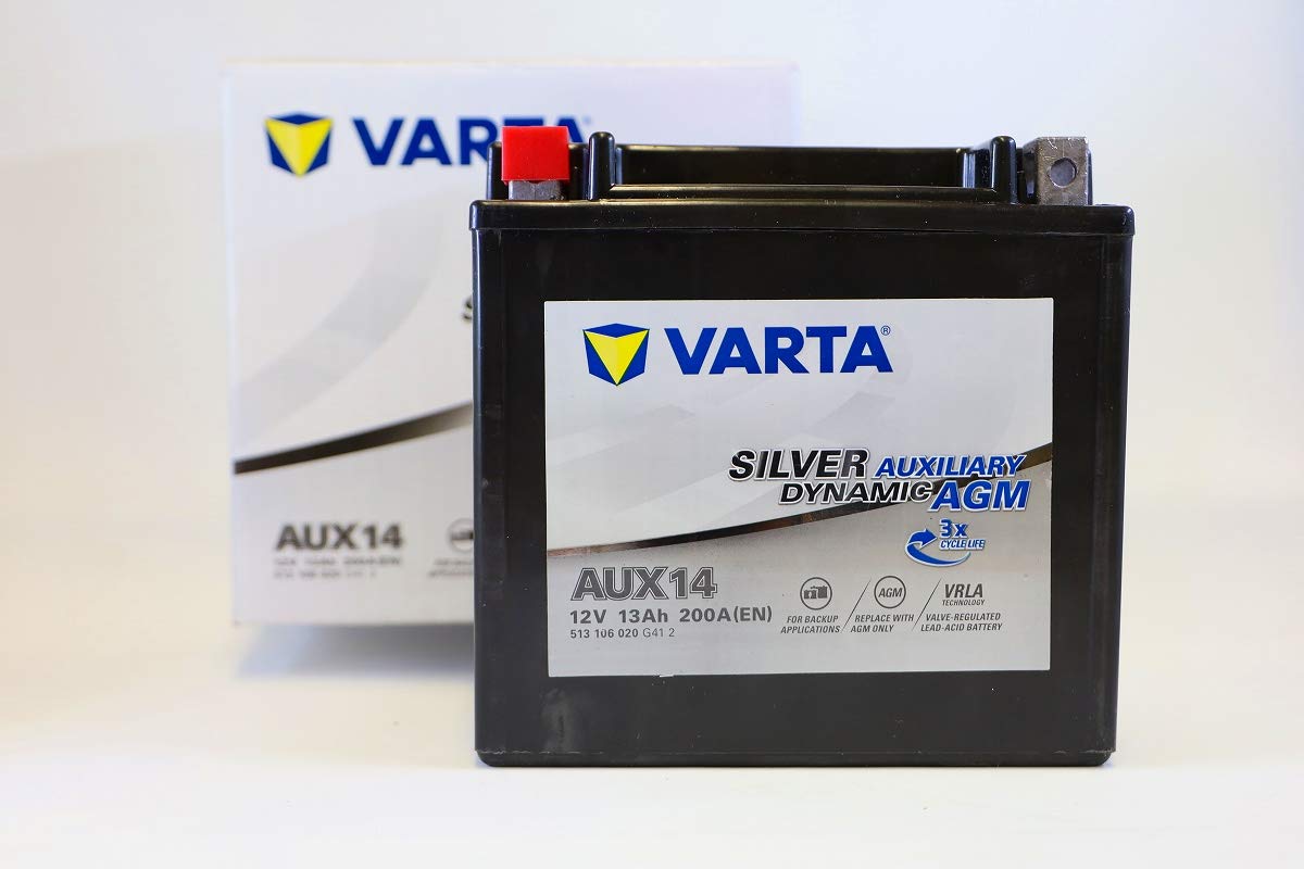 Autobatterie VARTA 13Ah 200A AGM Starterbatterie 513106020G412 von Varta