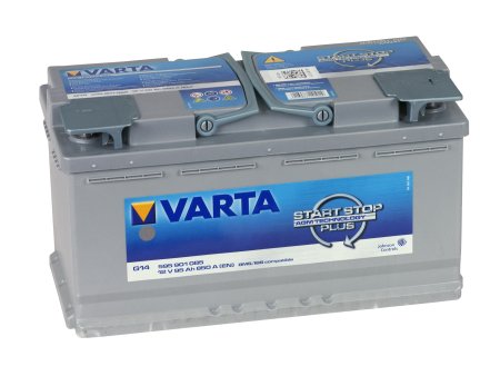 G14 Varta Start-Stop Plus AGM Autobatterie, 12 V, 95 Ah, (595901085) von Varta