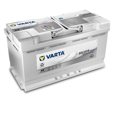 Varta Starterbatterie 95Ah G14 (A5) Silver Dynamic AGM xEV 595 901 085 [Hersteller-Nr. 595901085D852] für Jeep, Maserati, Man, Chevrolet, Ford, BMW, L von Varta