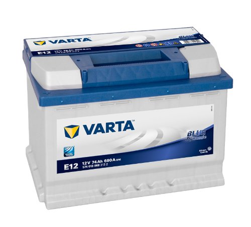 VARTA Blue Dynamic E12 Autobatterie 574 013 068 12V 74Ah von Varta