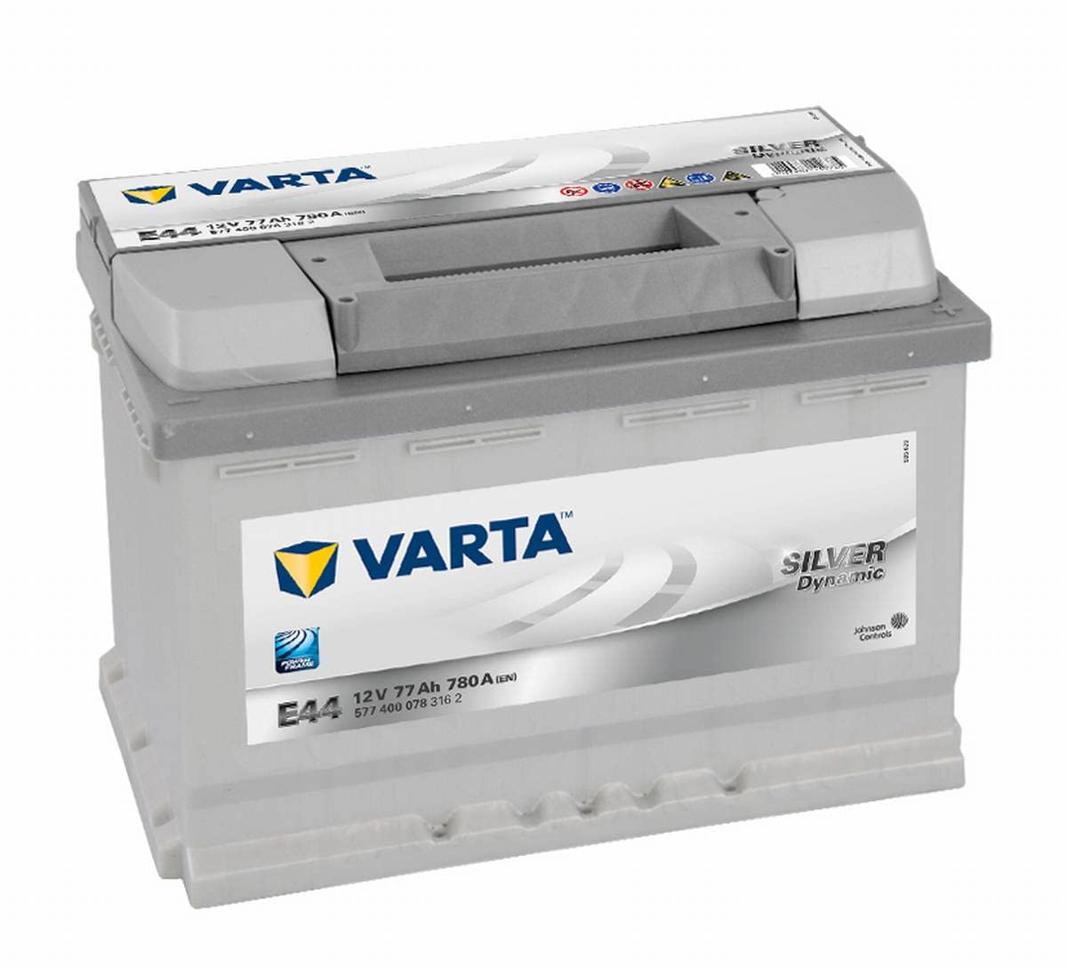 VARTA E44 Silver Dynamic Starterbatterie 5774000783162 12V 77Ah, passenger car von Varta