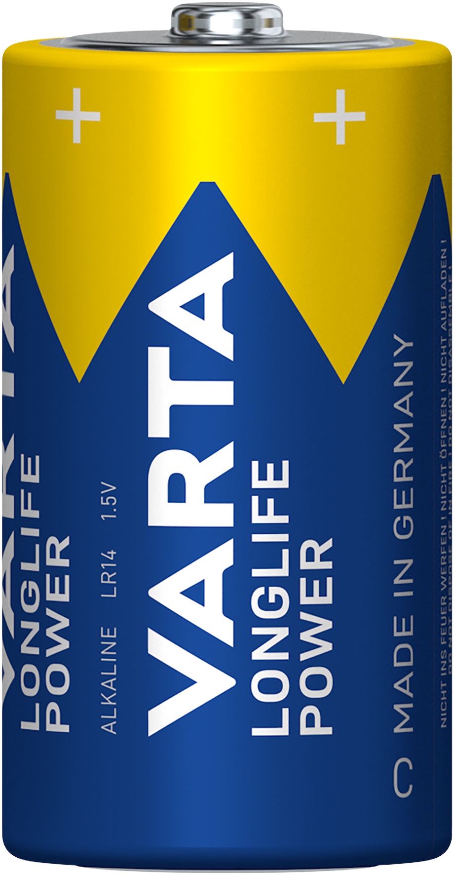 VARTA LR14/C Longlife Power 1,5-V-Batterien, 2 Stück von Varta