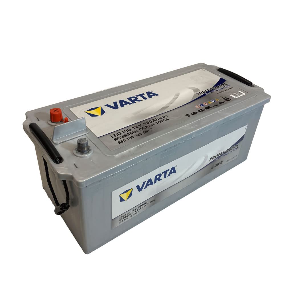 Batterie Varta Professional Dual Purpose EFB LED 190 12V 190AH 1050A von Varta