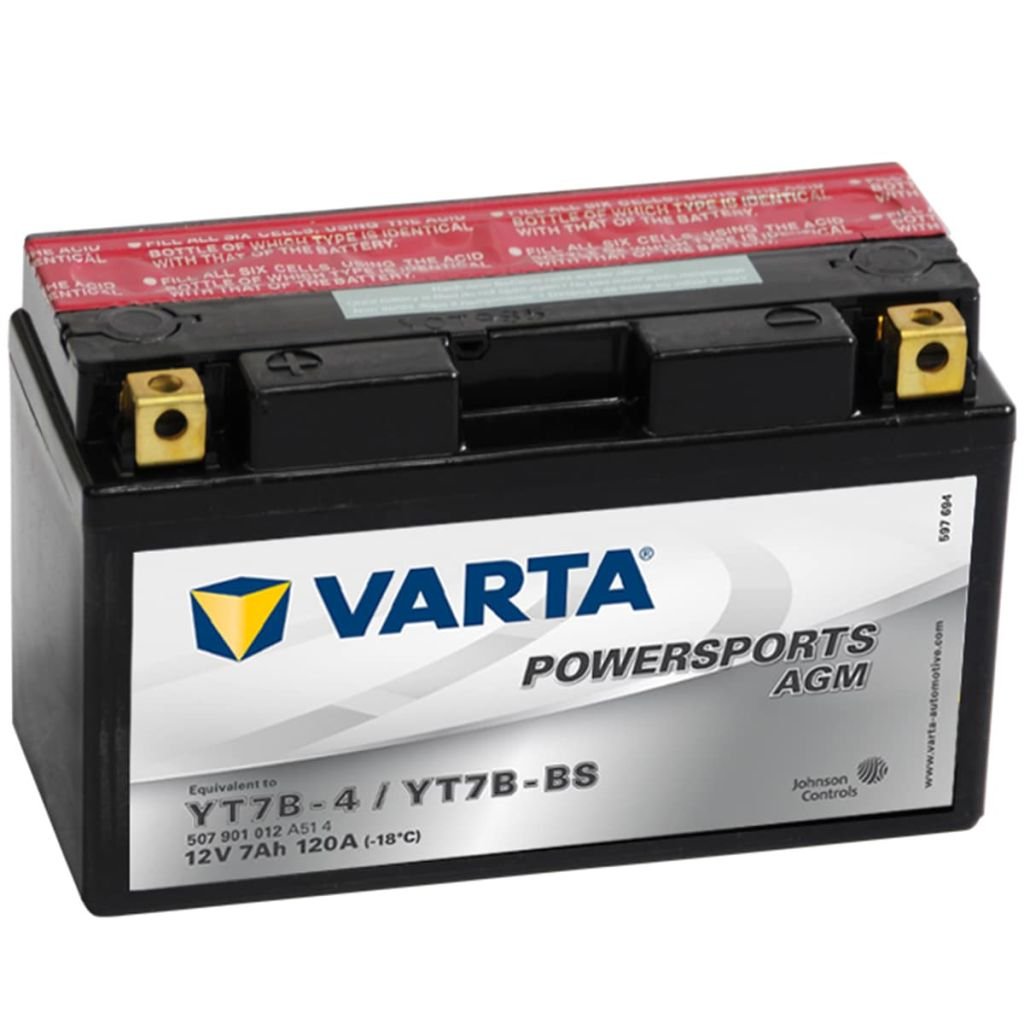 Varta 507901012A514 Autobatterien Moba Fun-Start AGM LF 12 V 7 mAh 120 A von Varta